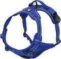 Adjustable No-Pull Dog Harness Reflective Pup Vest Harnesses Comfortable Control Brilliant Colors Truelove Tlh5651(Royal Blue,M)